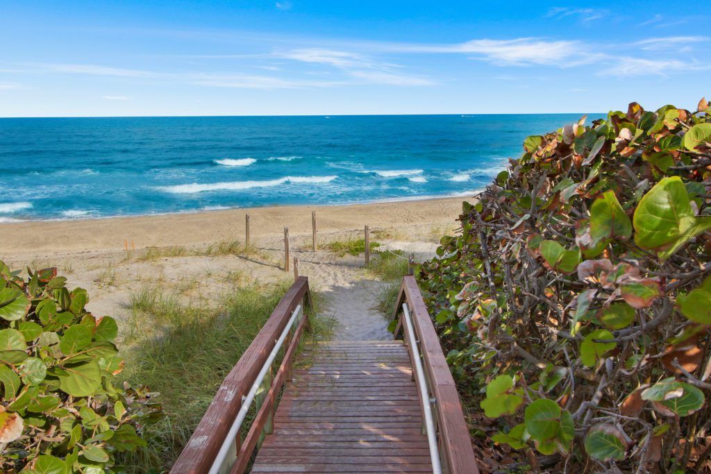 Oceanfront homes for sale private beach access